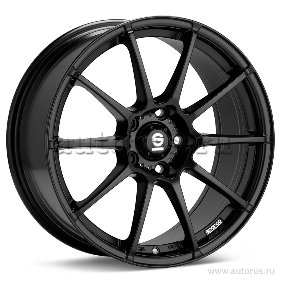 Диск литой R17 7.5J 5x112/73.1 ET35 SPARCO Assetto Gara Matt Black W2903650239