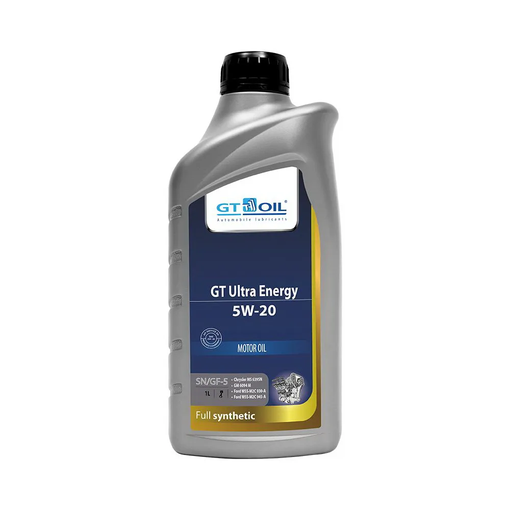 Масло моторное GT OIL GT Ultra Energy 5W-20 синтетическое 1 л 8809059407271