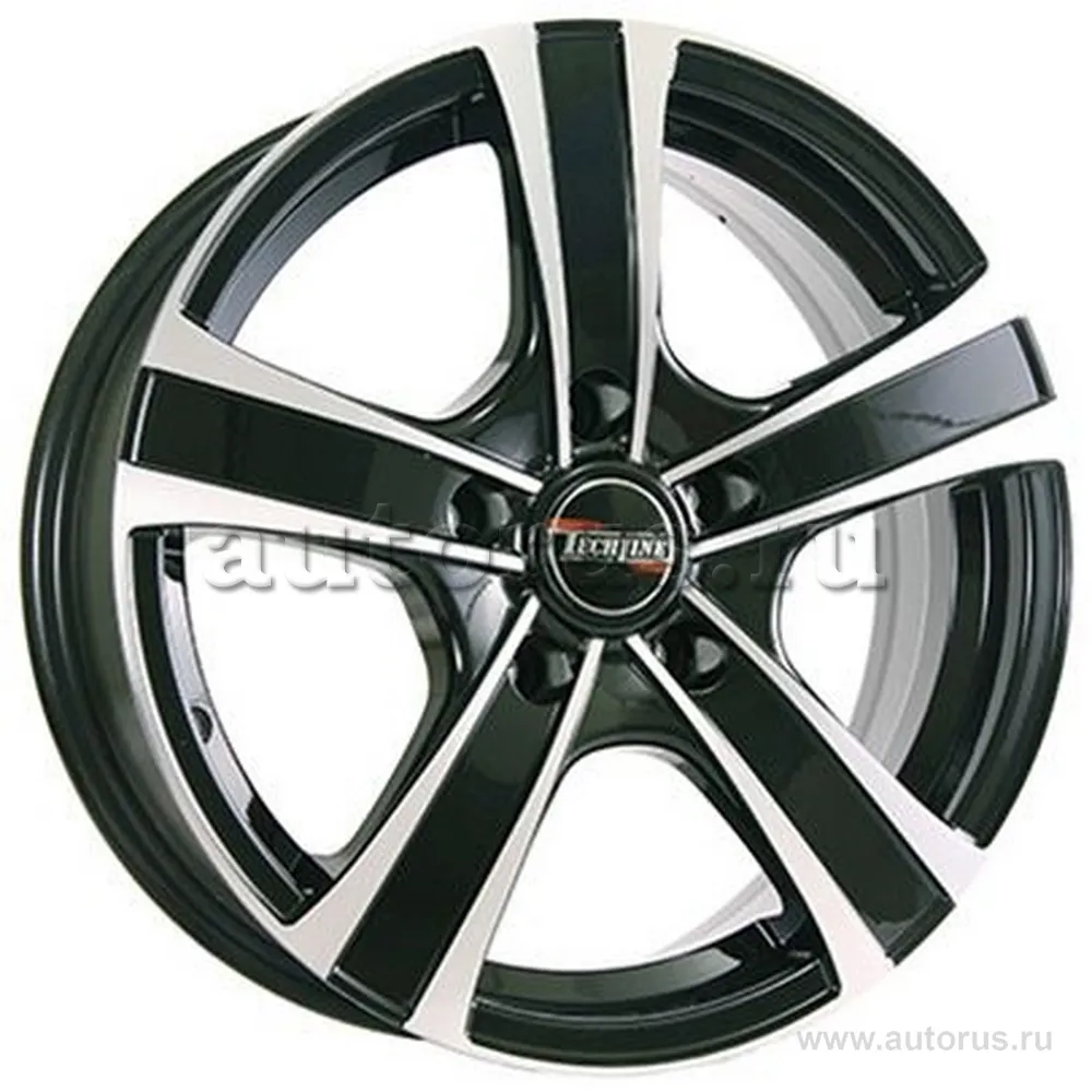 Диск литой R16 6.5J 5x114.3/67.1 ET38 Tech Line 619 BD rd830820
