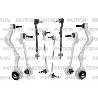 Комплект рычагов подвески BMW 1 (E87) 04- 3 (E90) 04- PATRON PS5923