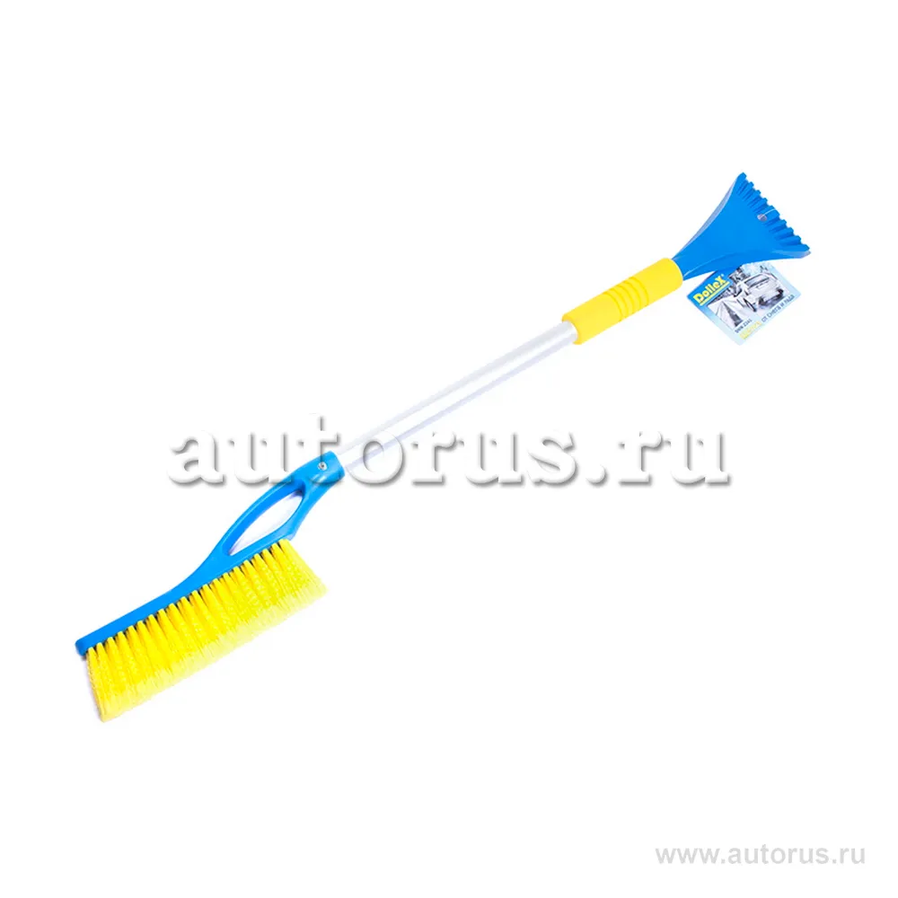 Щетка сметка со скребком 80 см DOLLEX SNW-2241