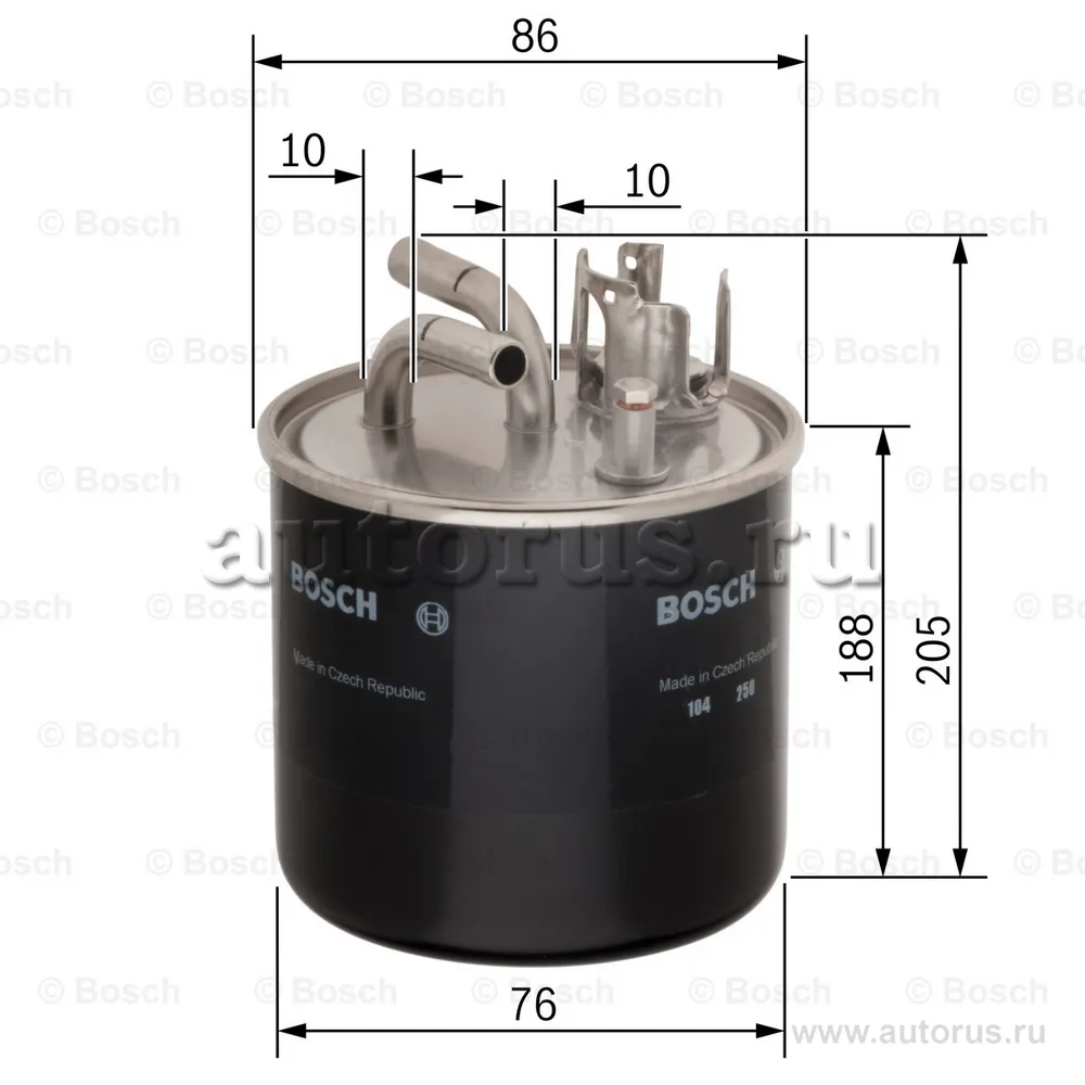 Фильтр топливный . BOSCH 0450906459