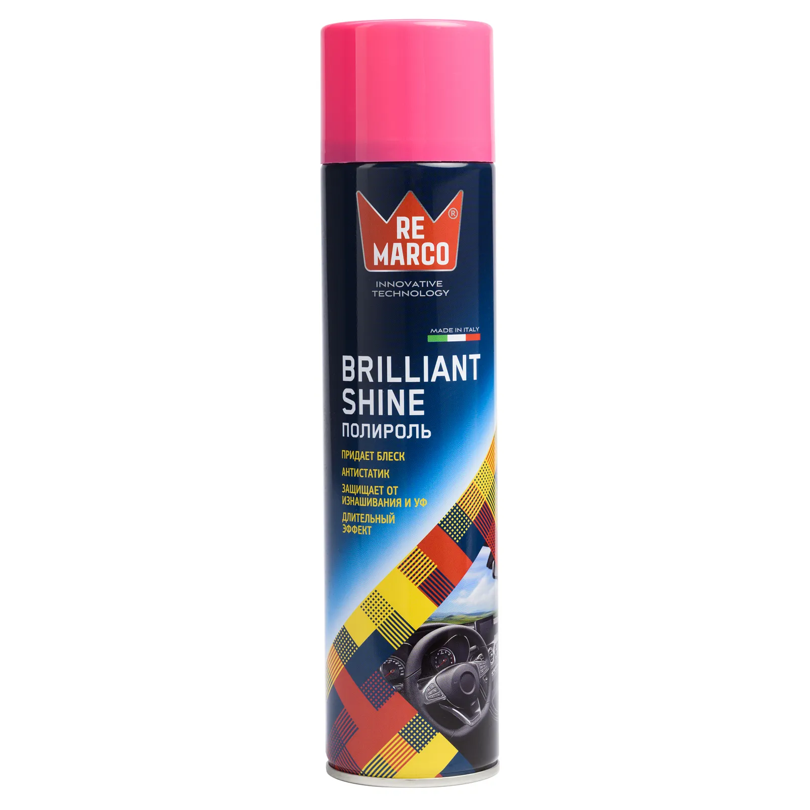 Полироль ReMarco Brilliant Shine Bubble GUM 400 мл RE MARCO RM-406