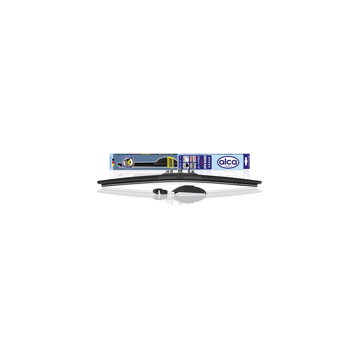 Щетка стеклоочистителя 330 мм super flat ALCA 43000