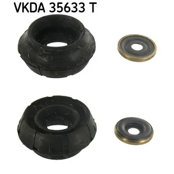 Опора переднего амортизатора с подшипником, компл.2шт. SKF VKDA 35633 T