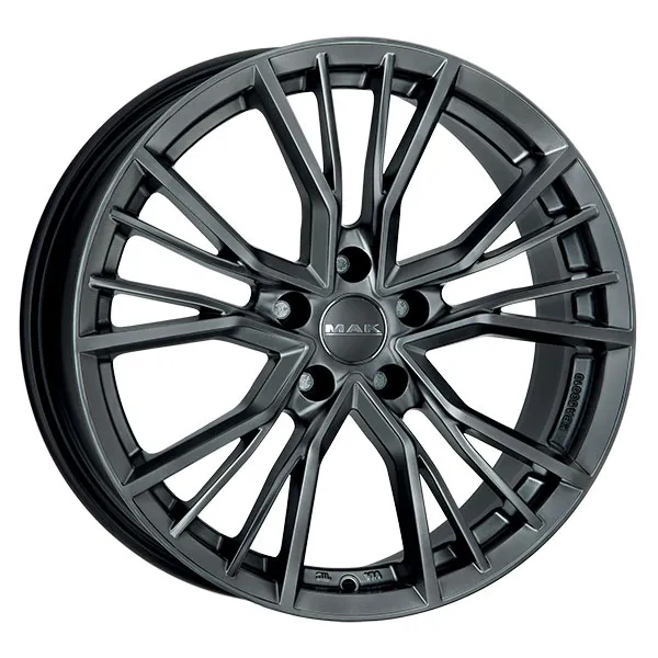 Диск литой R21 9.5J 5x112/66.45 ET20 MAK Union Light Titan F9521UNTM20WSX