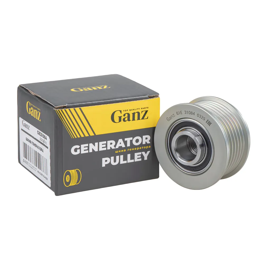 Шкив генератора OPEL/CHEVROLET/SAAB GANZ GIE31084