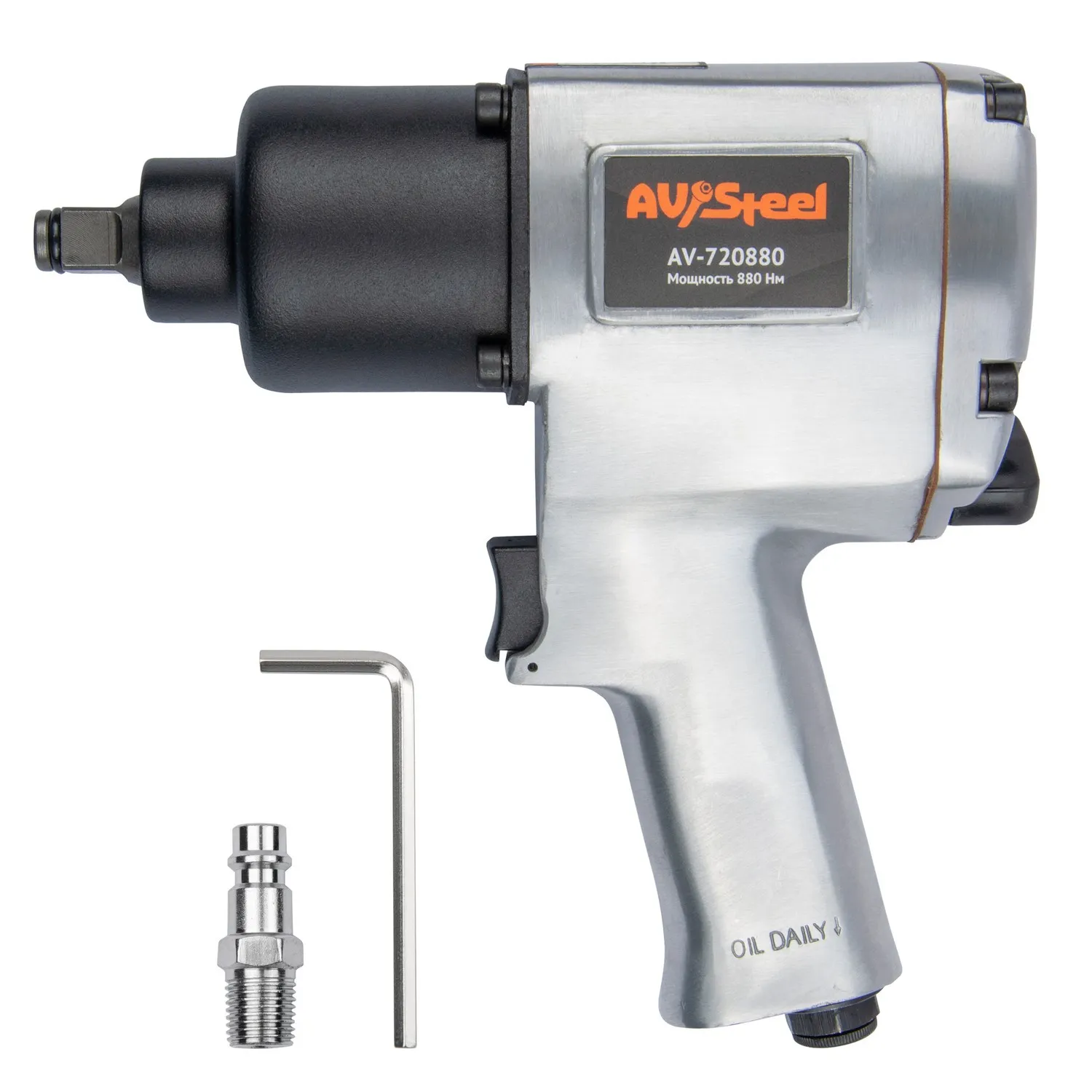 Пневмогайковерт 1/2dr. 880Нм AVSTEEL AV-720880