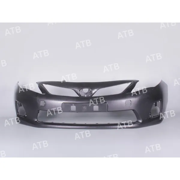 Бампер Toyota Corolla 10 2008-2013 рестайлинг передний под ПТФ Е140/150 ATB 1ATC0011AF