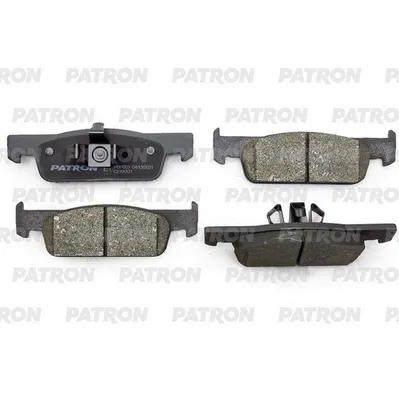 Колодки тормозные дисковые RENAULT SANDERO, LOGAN 13> PATRON PBP003
