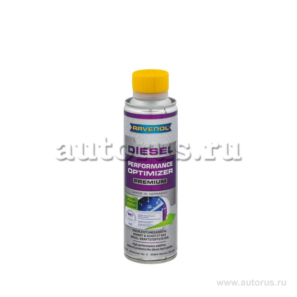 Комплексная присадка в дизельное топливо RAVENOL Diesel Performance Optimizer Premium (0,3 л) 1390241-300 (4014835802612)