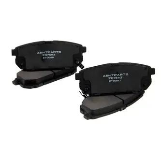 Колодки дисковые задние KIA ZENTPARTS Z07553_ZNT