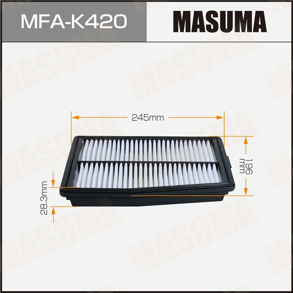 Воздушный фильтр MASUMA MFAK420