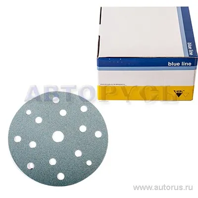 Круг абразивный 150 мм P100 с 15 отверстиями Siaflex1963