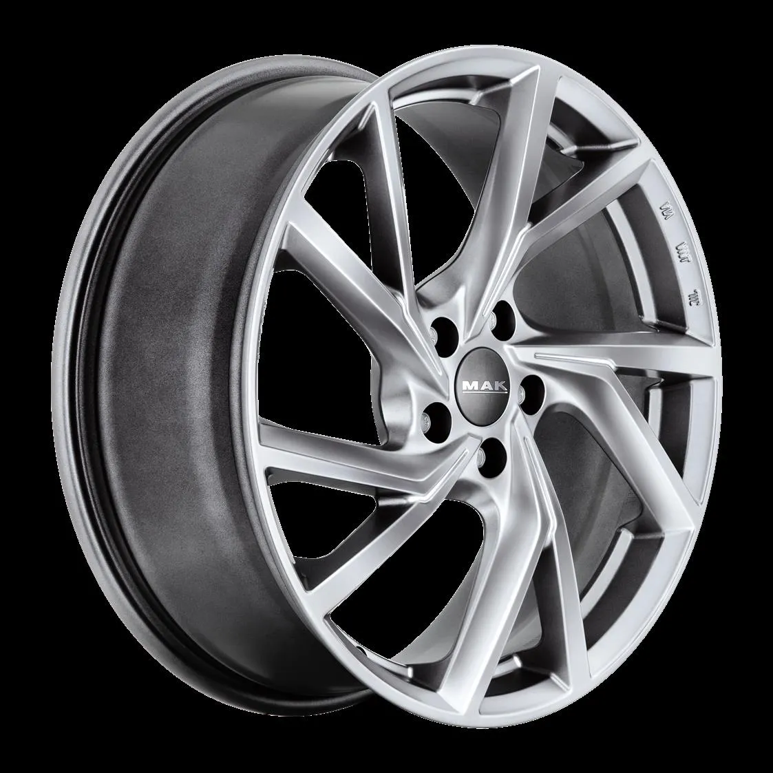 Диск литой R18 8J 5x112/66.45 ET26 MAK Kassel Light Titan F8080KATM26WSX