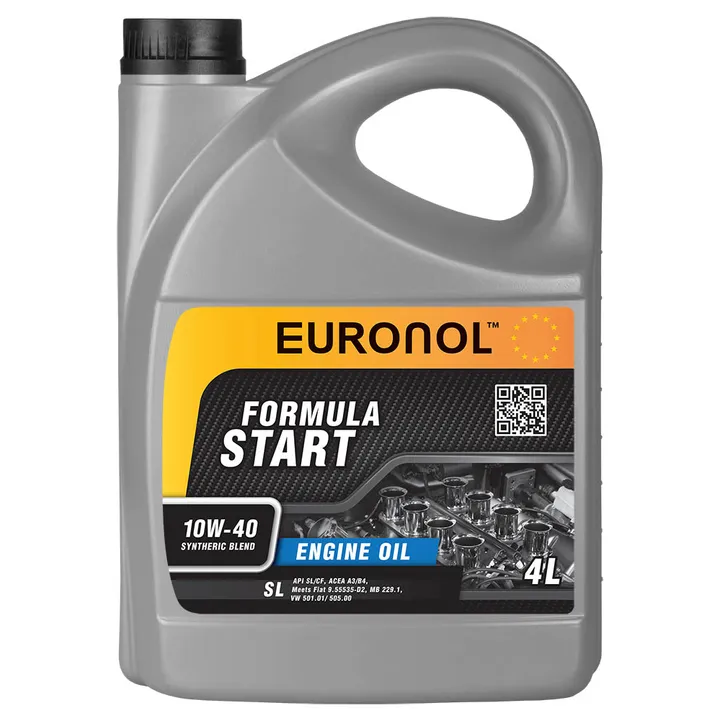 Масло моторное EURONOL START FORMULA 10W-40 4 л 80194