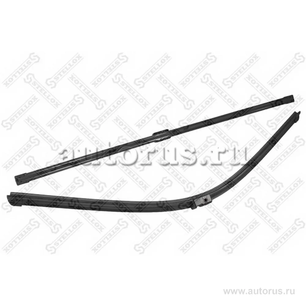 Щетки плоск. к-т 700/28' 2шт.,Side pin Ford Galaxy, Seat Alhambra, STELLOX 201 630-SX
