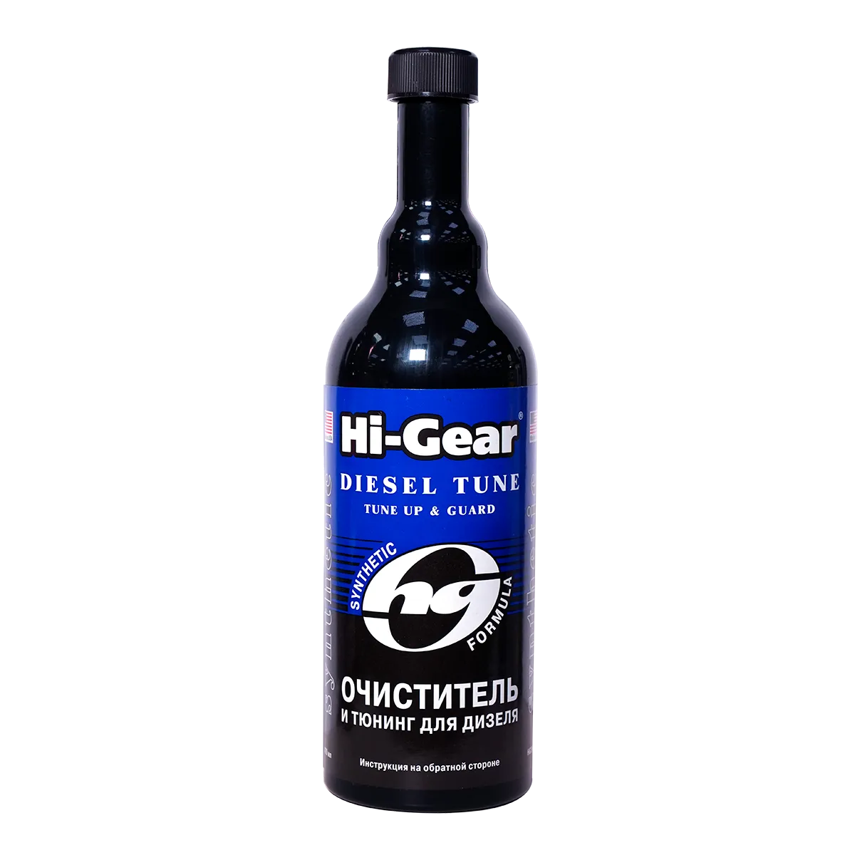 Синтетический очиститель форсунок и тюнинг для дизеля (на 80-100 л) HI-Gear 473 мл HG3444
