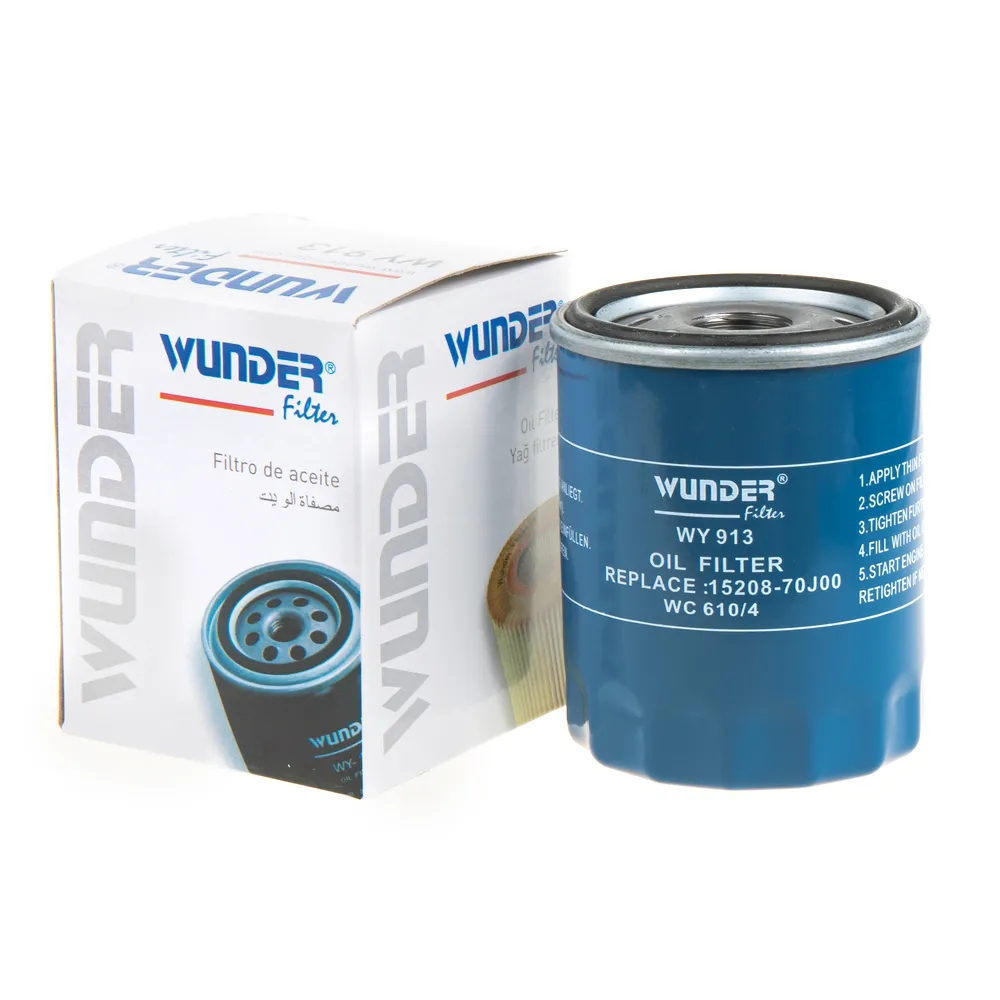 Фильтр масляный NISSAN Micra/(K11/K12)/Note mot.1,0/1,3/1,4L WUNDER FILTER WY913