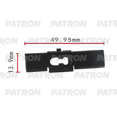 Клипса пластмассовая GM применяемость: молдинги PATRON P371771