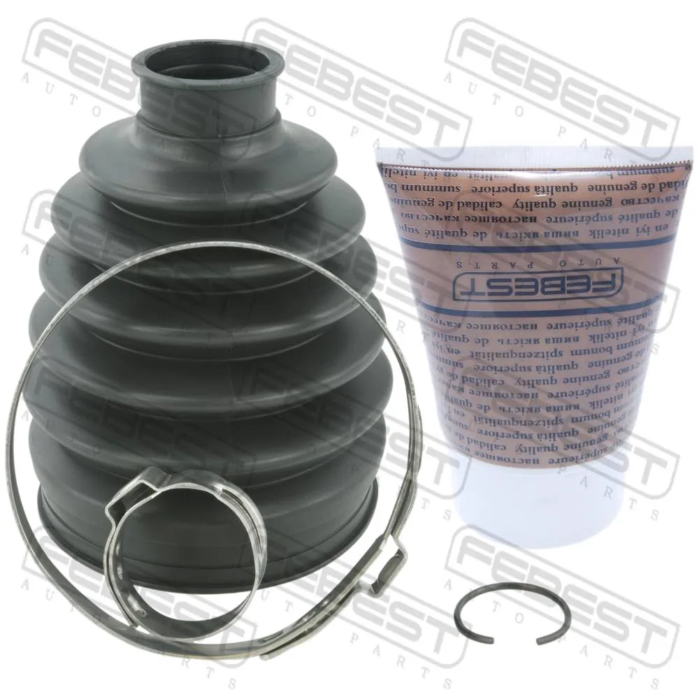 Пыльник ШРУС наружный комплект PVC 74x107x24.3 CHEVROLET AVEO/SONIC 2012- [EU] FEBEST 1017P-T300
