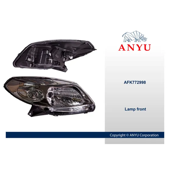 Фара передняя Правая для RENAULT (Sandero) ANYU AFK772998