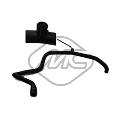 Патрубок системы охлаждения Metalcaucho 94087
