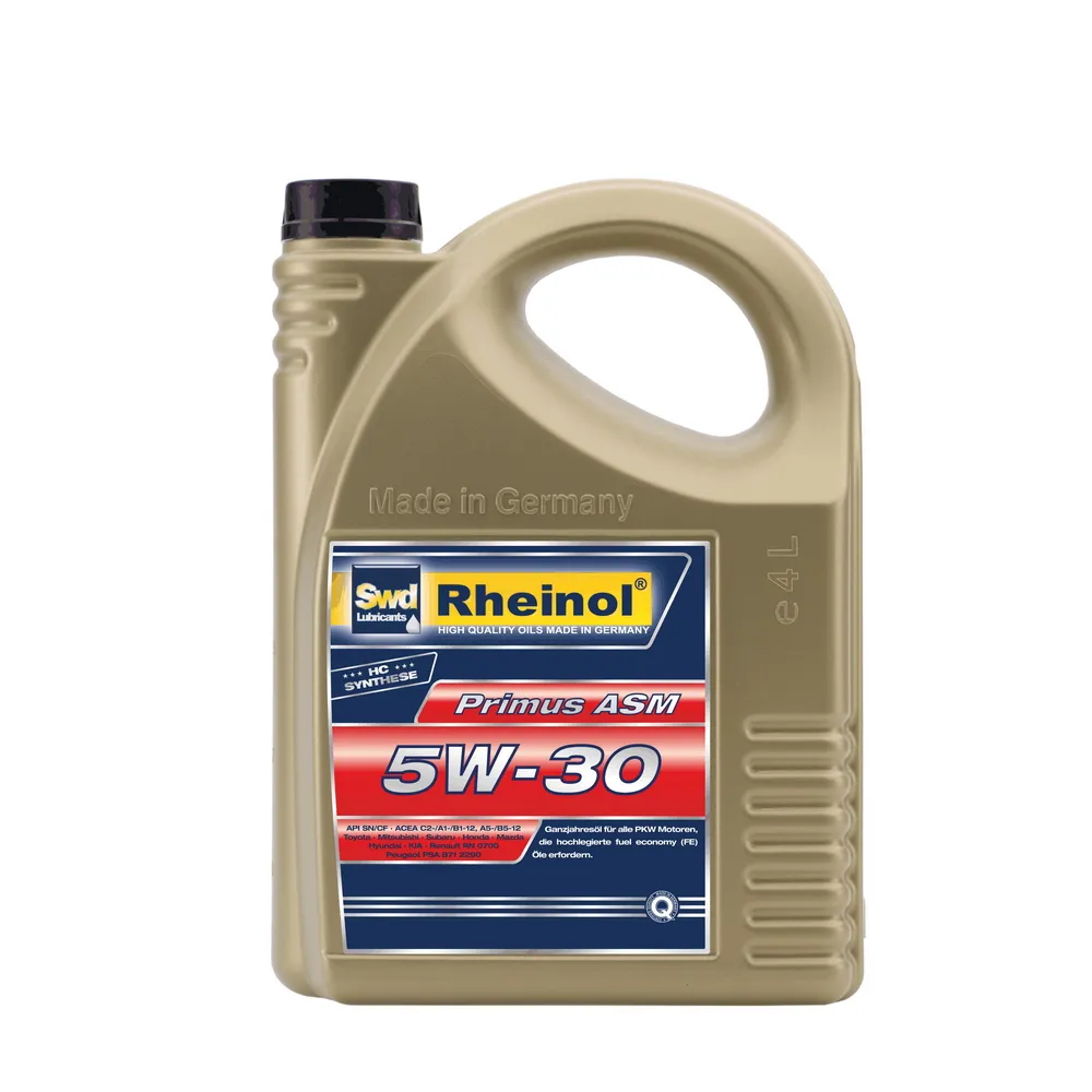 Масло моторное SWD RHEINOL Primus ASM 5W-30 синтетическое 4 л 31189,470
