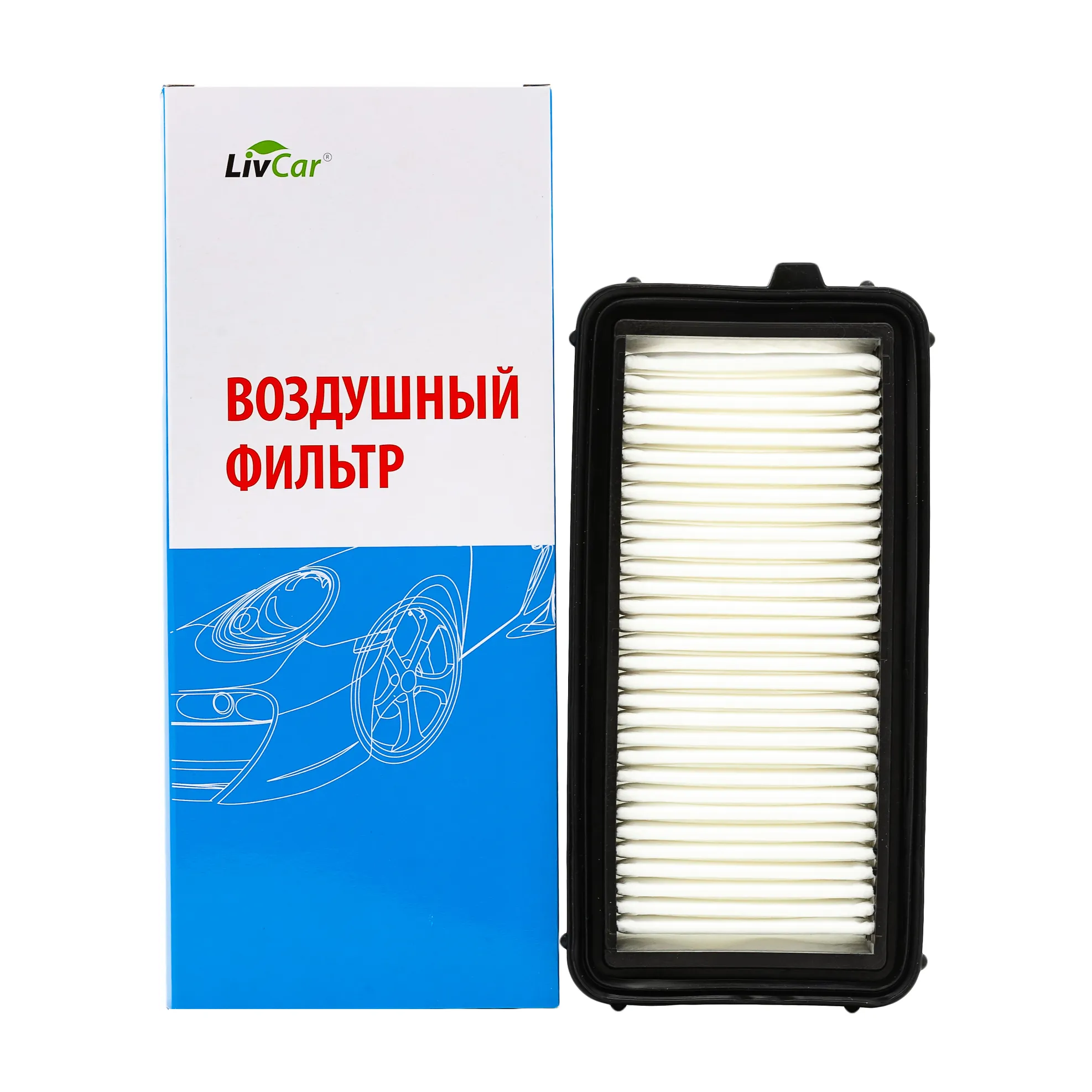Фильтр воздушный LivCar OEM 16546-5TP0A NISSAN (RHD) LIVCAR LCN0033A
