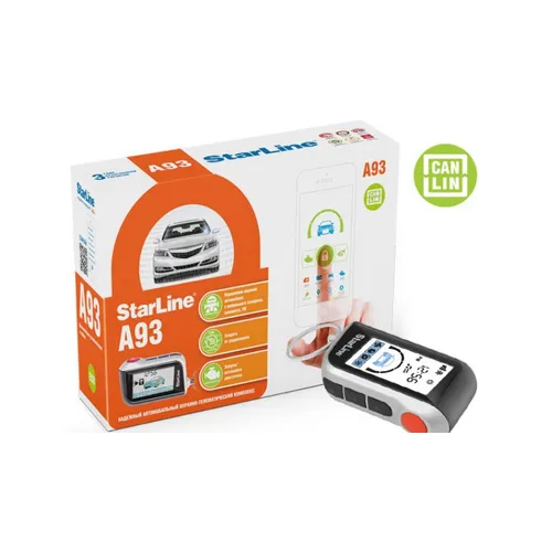 Сигнализация StarLine A93 ECO, , Max Вт StarLine 4001879