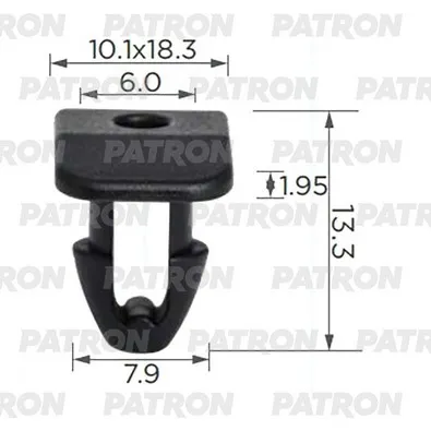 Втулка пластиковая Втулка Honda PATRON P37-3854