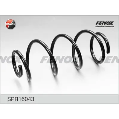Пружина подвески VW POLO SEDAN RUS 11- ПЕРЕДНЯЯ FENOX SPR16043