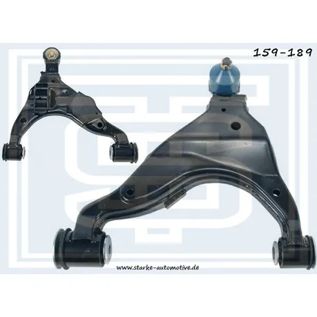 Рычаг нижний TOYOTA LAND CRUISER (J120) / LEXUS GX 470 --07.2009 R STARKE 159-189