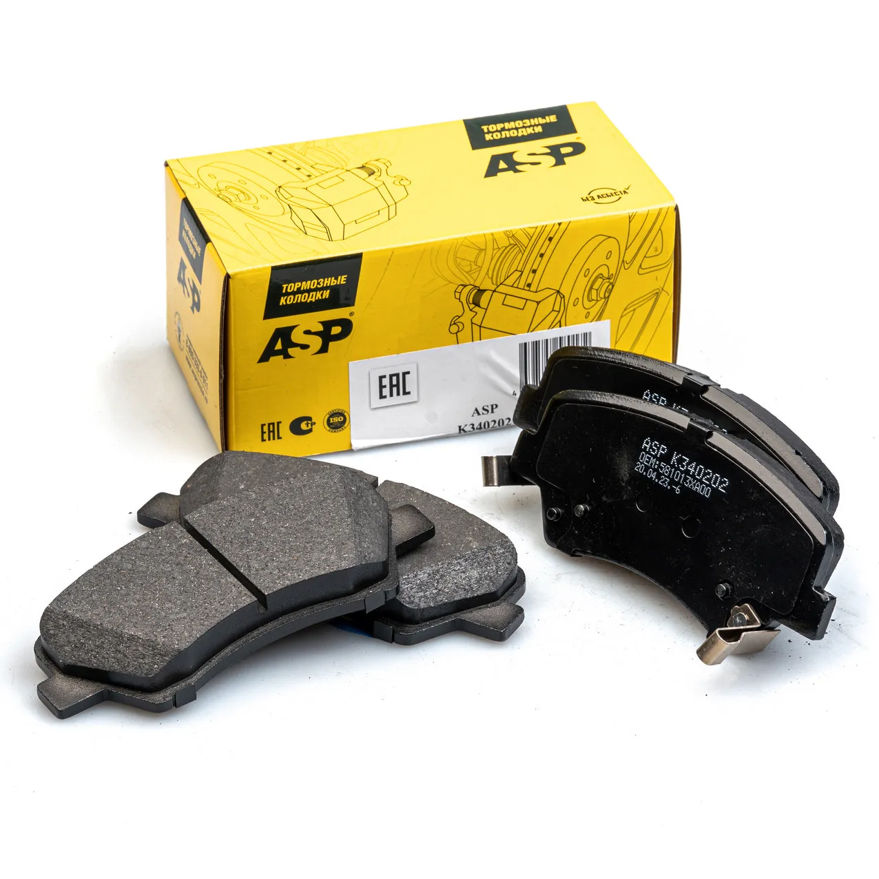 Колодки тормозные передние Hyundai i30/Kia Ceed ASP K340202