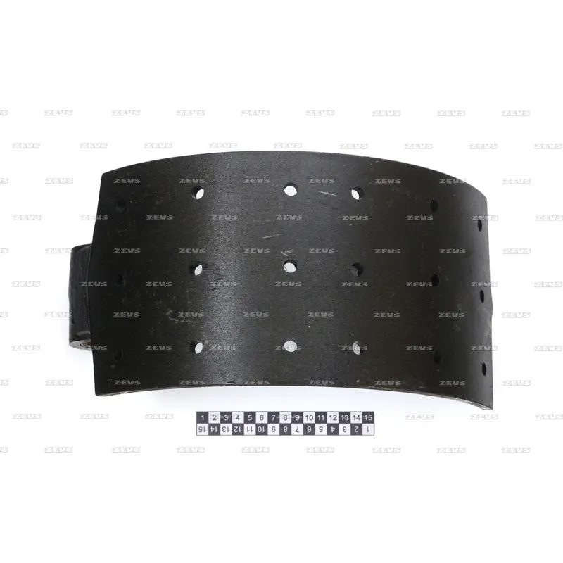 Тормозная колодка (без накладки) ZEVS BL1004