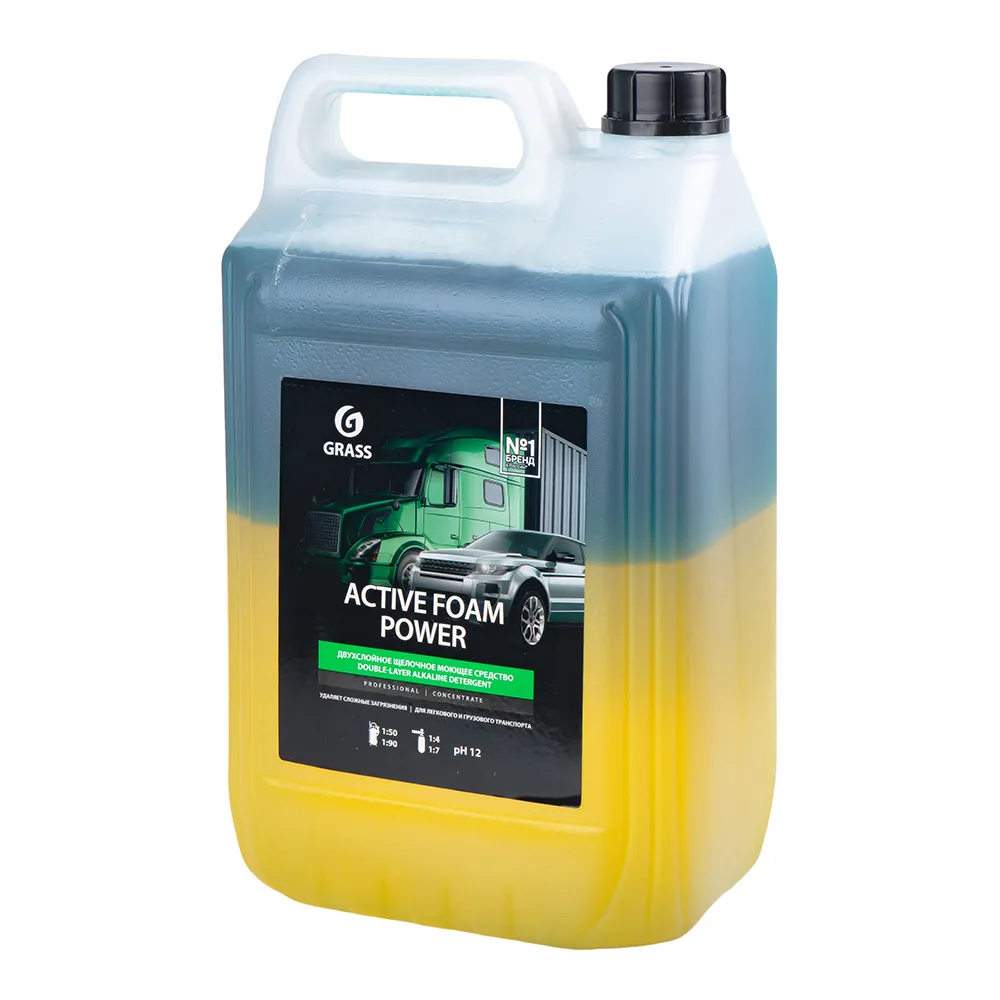Автошампунь Active Foam Power для бесконтактной мойки 6кг GRASS 113141 GRASS 113141