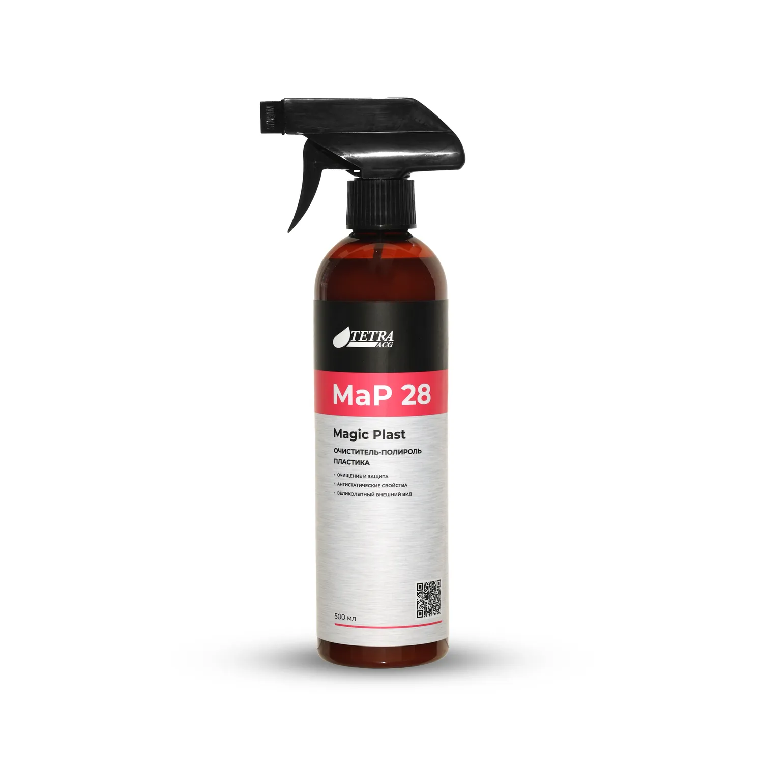 Очиститель-полироль пластика Plast Care MaP 28 Magic Plast 500 мл ACG 1029025