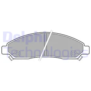 колодки дисковые п./ Isuzu D-Max 2.4/3.5/2.5D/3.0D