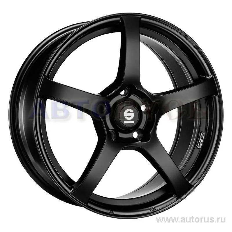 Диск литой R17 8J 5x112/73.1 ET45 SPARCO RTT Matt Black W29054501T53