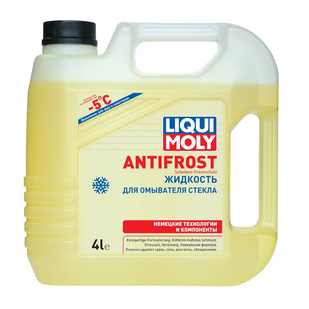 Жидкость омывателя незамерзающая -5 LIQUI MOLY готовая 5 л 35005