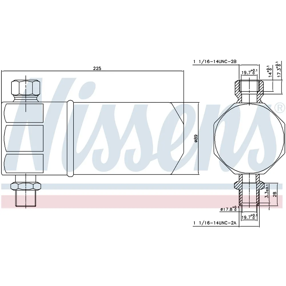 Осушитель NISSENS 95115