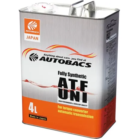 Масло трансмиссионное AUTOBACS ATF UNI Fully Synthetic синтетическое 4 л A01555200