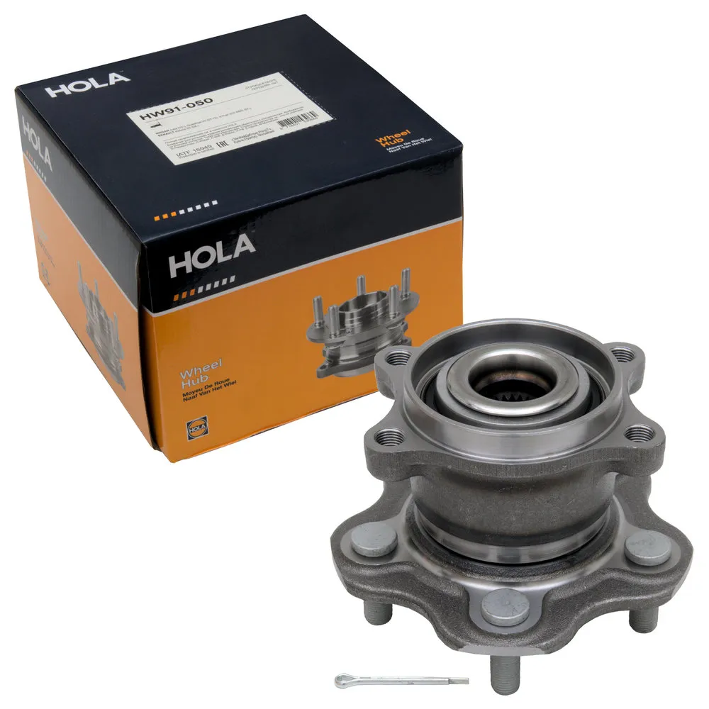 Ступица в сборе задняя NISSAN Juke (10-), Quashqai I/II, X-Trail II/III, HOLA HW91-050