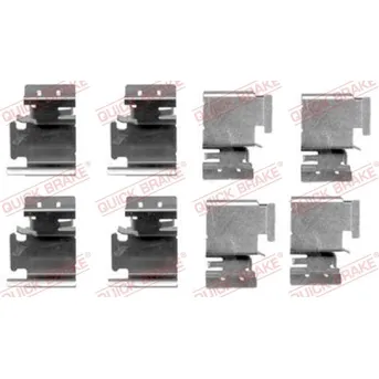 Ремкомплект установочный колодок дисковых QUICK BRAKE 1091298