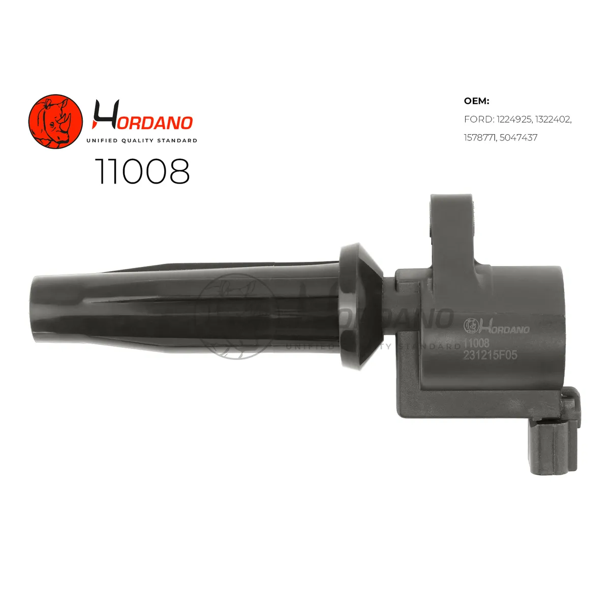 Катушка зажигания FORD MONDEO IV (BA7) Седан 03,07- 2 Hordano 11008