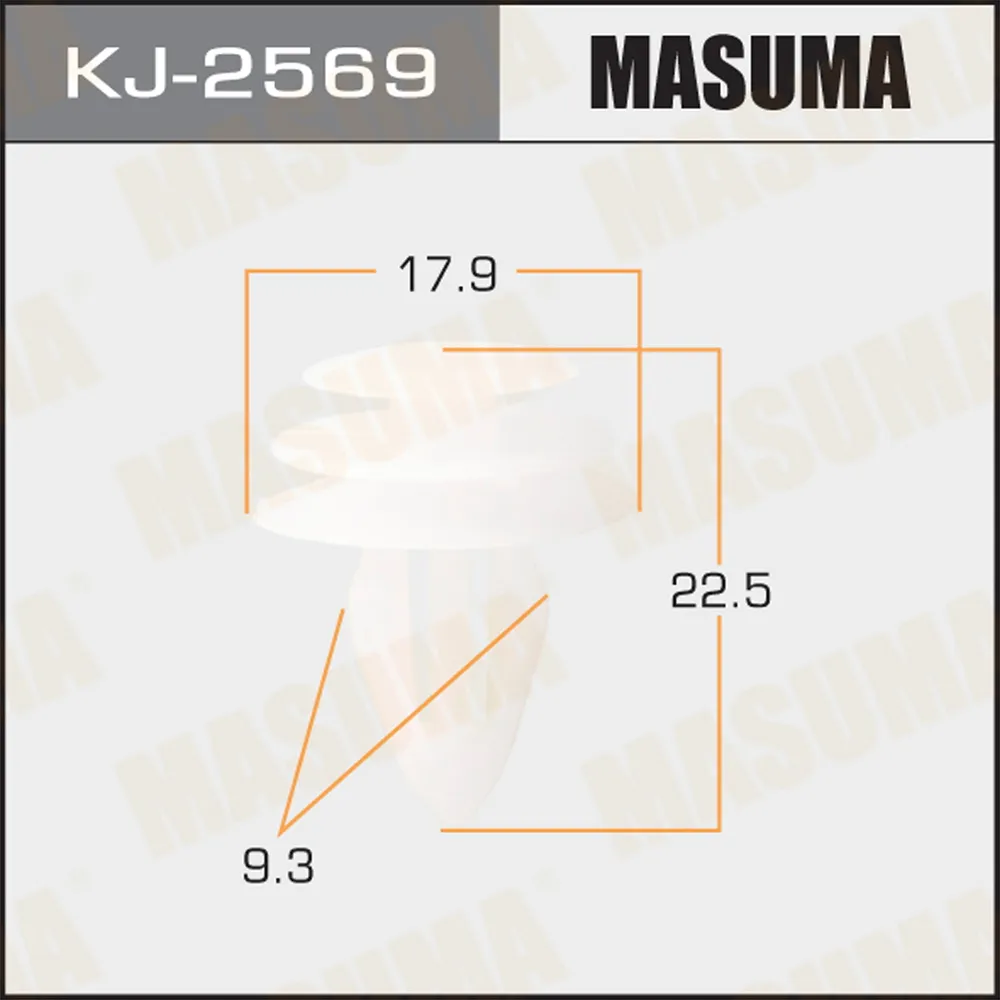 Клипса универс. MASUMA KJ2569