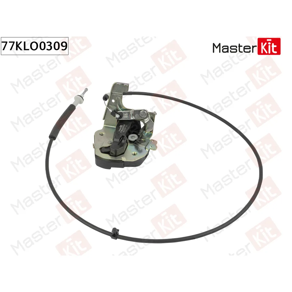 Замок двери зад. прав. для Hyundai H-1 (TQ) 2006 - MASTERKIT 77KLO0309