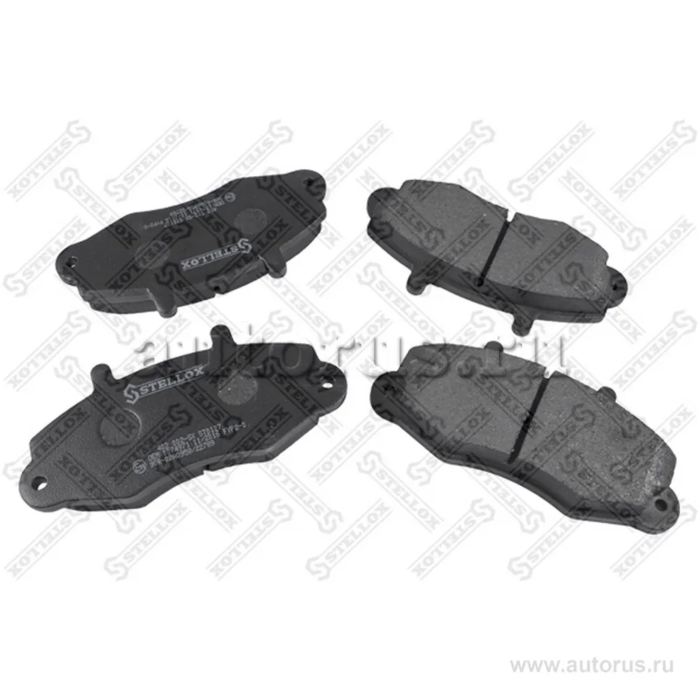 Колодки дисковые п. Ford Transit 2.0i/2.5Di/TDi 98-00 STELLOX 402 002-SX