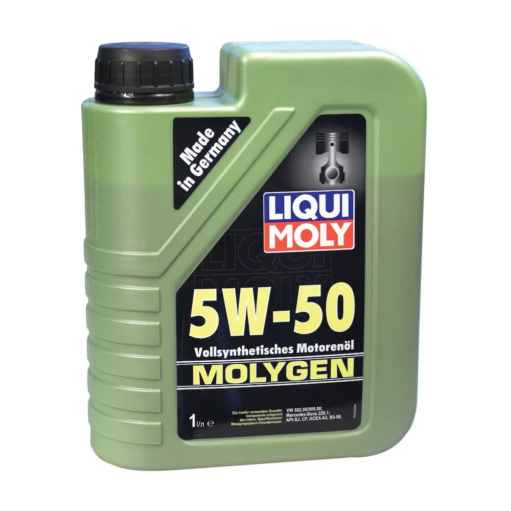 Масло моторное LIQUI MOLY Molygen 5W-50 синтетическое 1 л 1905