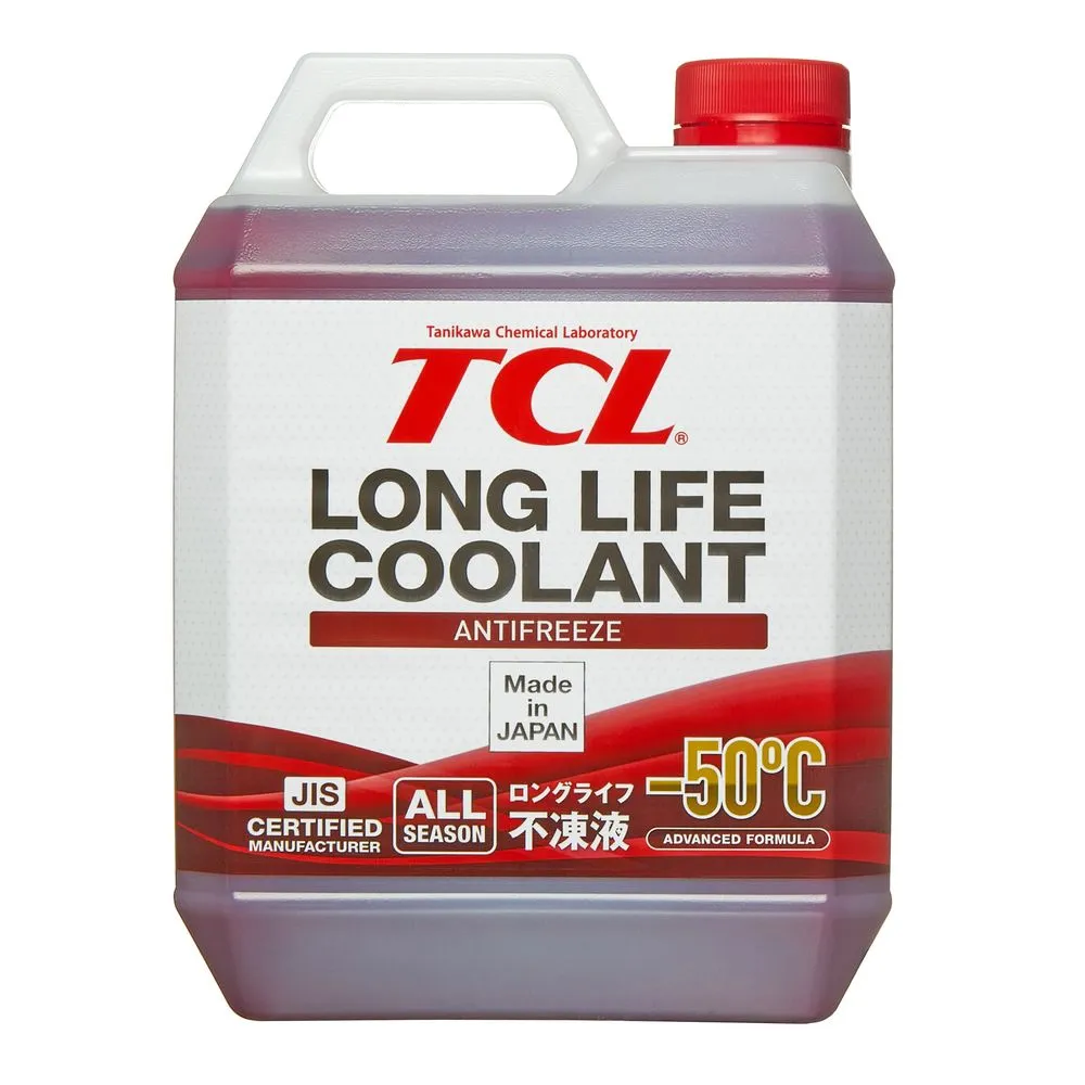 АНТИФРИЗ TCL LLC -50C красный, 4 л